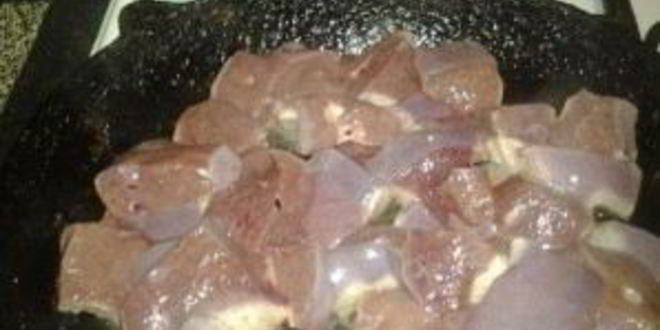 Рецепт свиной печени в сметане