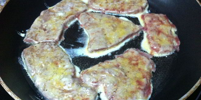 Рецепт тушеной говяжьей печени