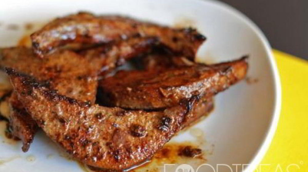 Как приготовить вкусную свиную печень