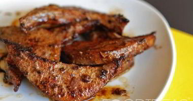 Рецепт Вкусной свиной печени