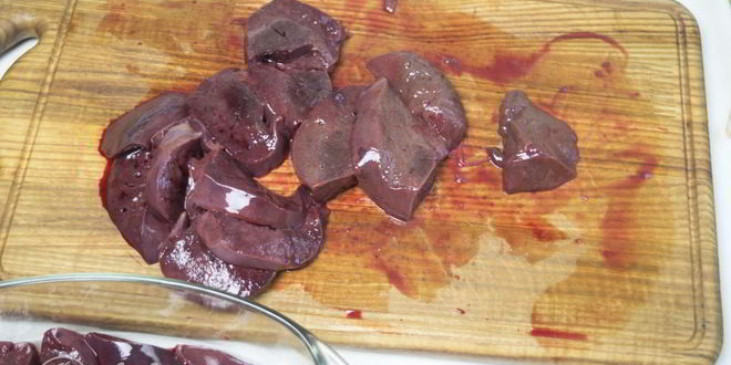 Рецепт запеченной свиной печени