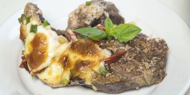 Рецепт запеченной свиной печени