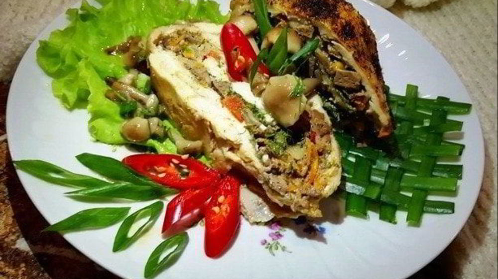 Как приготовить запеченные куриные грудки с печенью