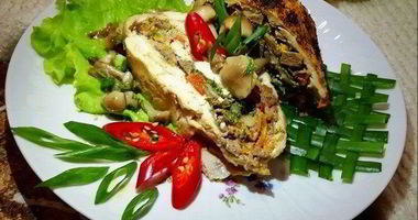 Рецепт Запеченных куриных грудок с печенью