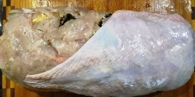 Рецепт запеченных куриных грудок с печенью