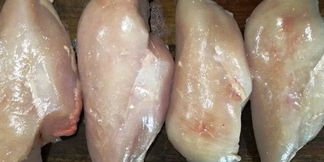 Рецепт запеченных куриных грудок с печенью