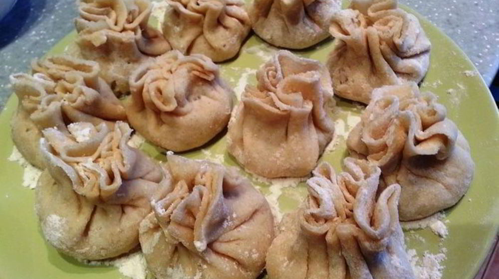 Как приготовить хинкали из рисовой муки с треской