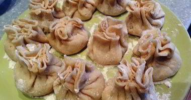 Рецепт Хинкали из рисовой муки с треской