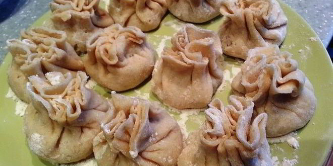 Рецепт хинкали из рисовой муки с треской