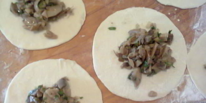 Рецепт хинкали постные с грибами