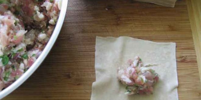 Рецепт китайские пельмени вана тана