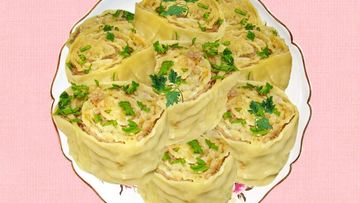 Рецепт Ленивых пельменей с капустой и мясом