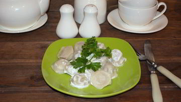 Рецепт Пельменей из рисовой муки