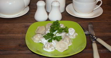 Рецепт Пельменей из рисовой муки