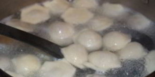 Рецепт пельменей из рисовой муки