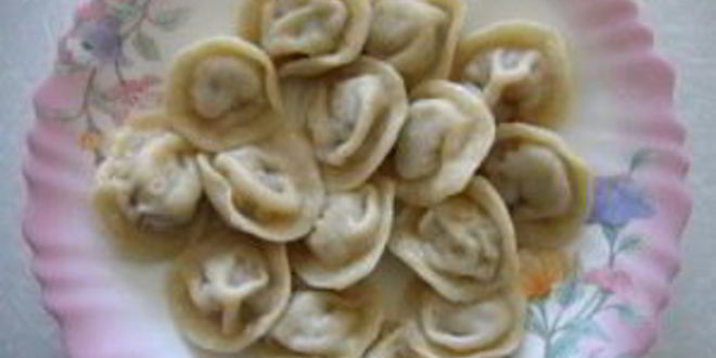 Рецепт пельменей с салом