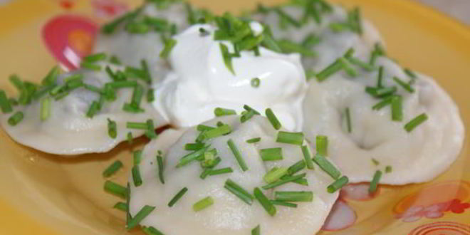 Рецепт пельменей с сухими грибами и яйцом