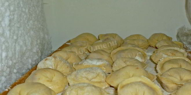 Рецепт пельменей сибирских