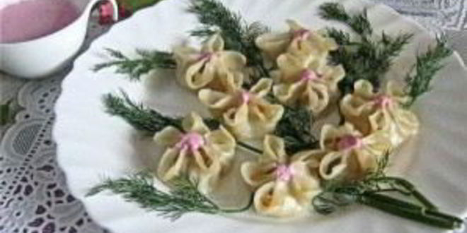 Рецепт пельменей со свининой и капустой