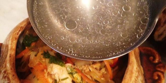 Рецепт пельменей в горшочках