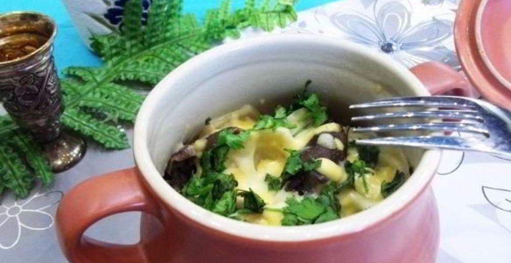 Рецепт пельмени запеченные в духовке с сыром и овощами