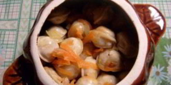 Рецепт пельменей, запеченных в горшочке