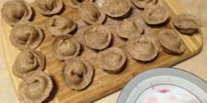 Рецепт пп-пельменей с виноградом