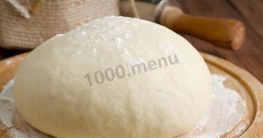 Рецепт Теста на минералке для пельменей