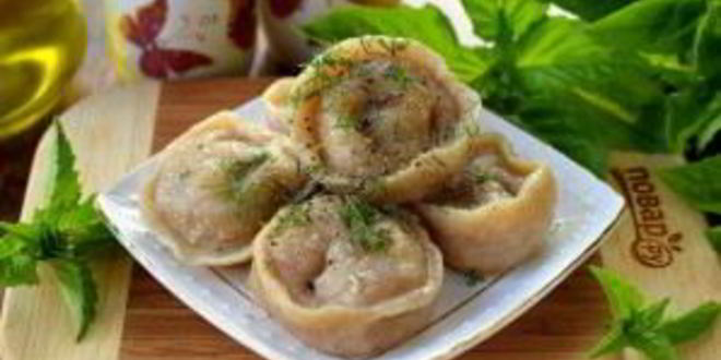 Рецепт вегетарианских пельменей с кабачками