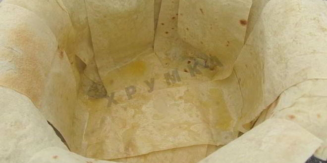 Рецепт азербайджанского плова шах в лаваше