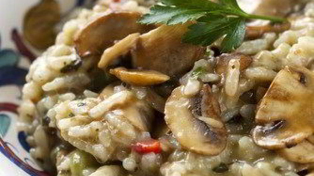 Как приготовить грибной плов с каштанами и шалфеем