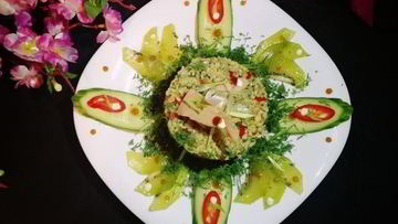 Рецепт Легкого плова из тунца и булгура