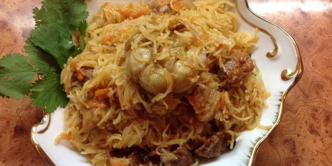 Рецепт макаронного плова