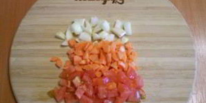 Рецепт овощного плова с грибами