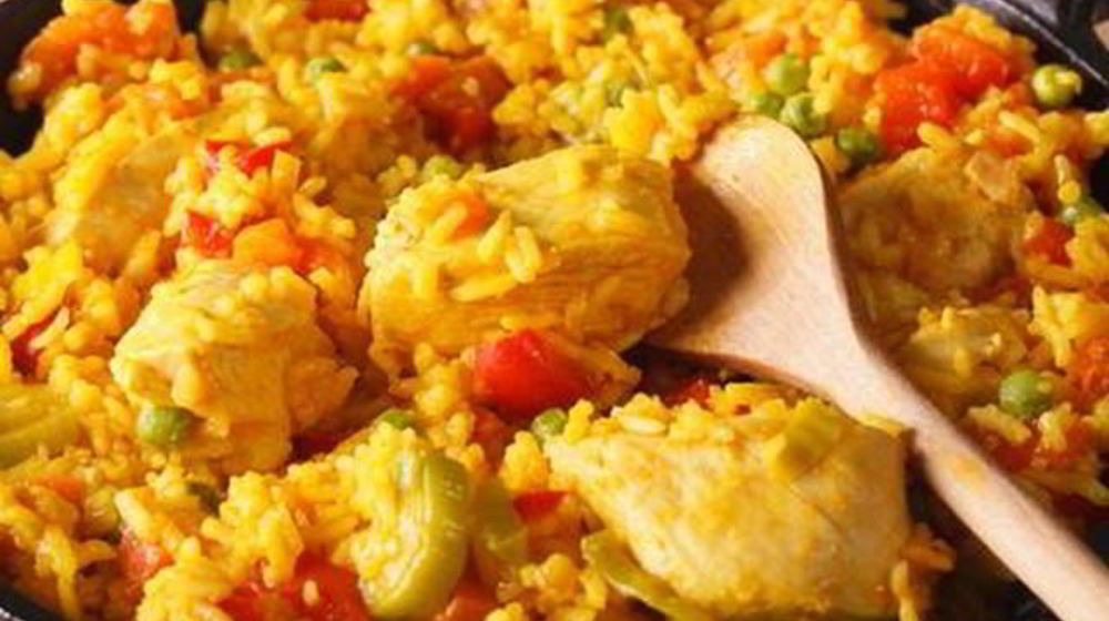 Как приготовить паэлью с курицей