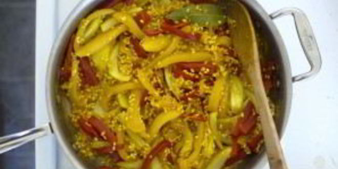 Рецепт паэльи вегетарианской