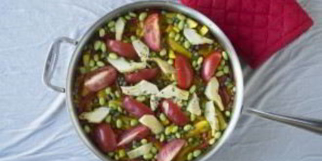 Рецепт паэльи вегетарианской