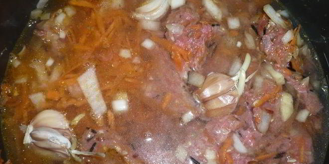 Рецепт плова 4 риса с фаршем из индейки