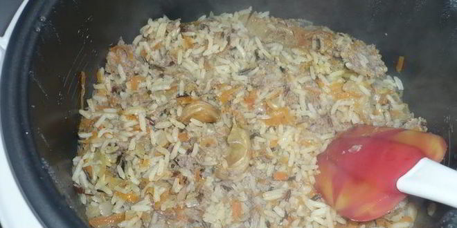 Рецепт плова 4 риса с фаршем из индейки