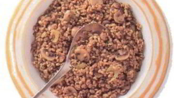 Рецепт Плова из ячменя с грибами