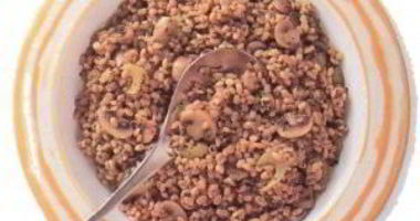 Рецепт Плова из ячменя с грибами