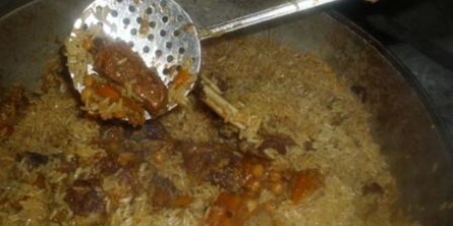 Рецепт плова казан-мангал