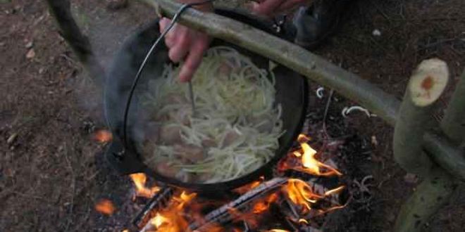 Рецепт плова на костре