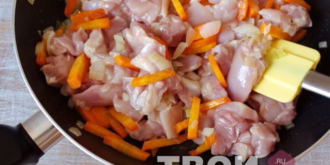 Рецепт плова на сковороде