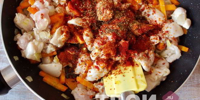 Рецепт плова на сковороде