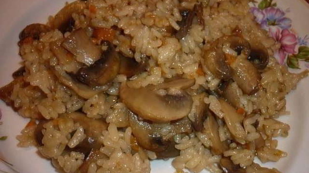 Как приготовить плов с грибами в мультиварке