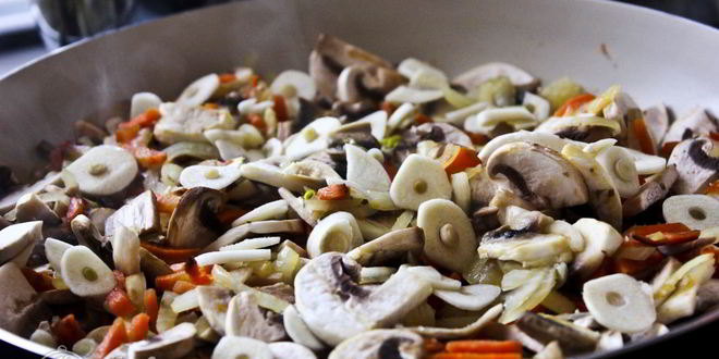 Рецепт плова с грибами