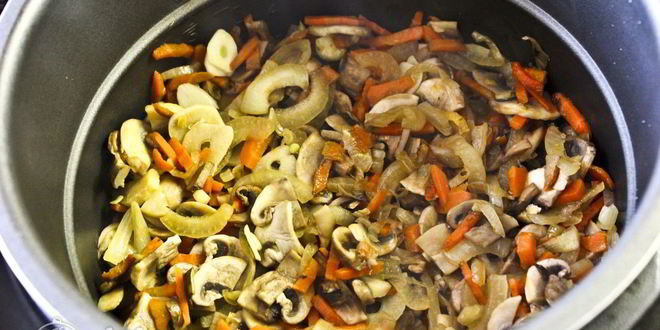 Рецепт плова с грибами