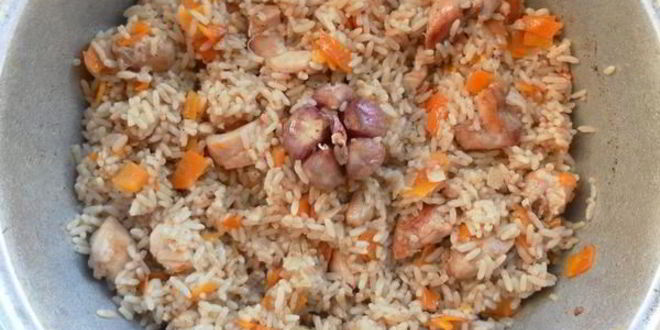 Рецепт плова с курицей