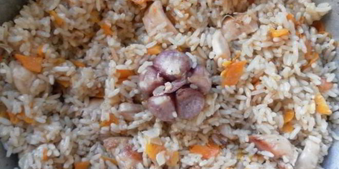 Рецепт плова с курицей